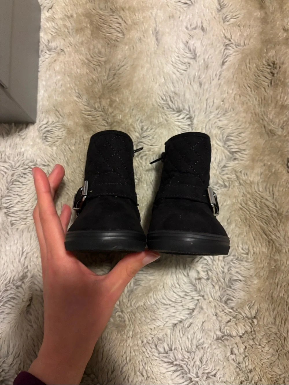 Stuart Weitzman Baby Quil Booties - Size 4